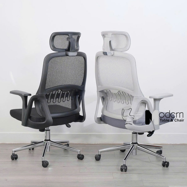 Ghế lưới văn phòng lưng cao có tựa đầu CM4561-M