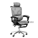 Ghế công thái học lưng lưới có gác chân CR03001-M