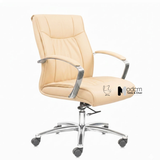 Ghế nhân viên nệm dày lưng trung CE080005-P