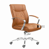Ghế nhân viên nệm dày lưng trung CE080005-P