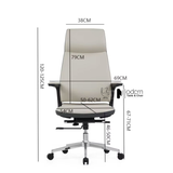 Ghế giám đốc nữ nệm da lưng cao CM27002-P