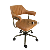 Ghế văn phòng nhỏ gọn nệm da NAPPA CE23003-P