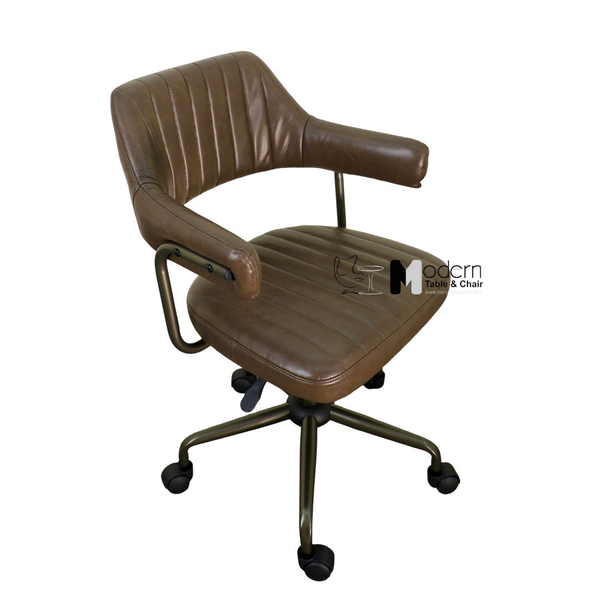 Ghế văn phòng nhỏ gọn nệm da NAPPA CE23003-P