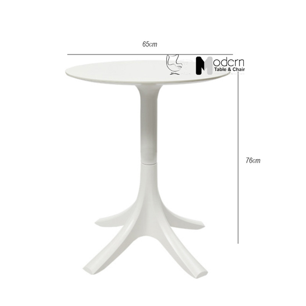 Bộ bàn ghế cafe fastfood nhựa đúc nhiều màu TE1550-65S_CC1580-S