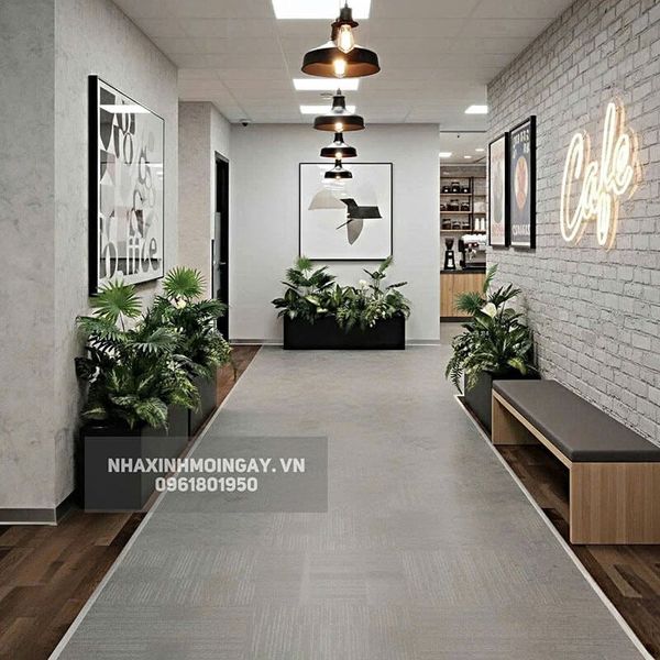 Bồn cây giả trang trí văn phòng TC002