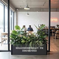 Bồn cây giả trang trí văn phòng TC002