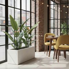 Tiểu cảnh thiên điểu giả trang trí