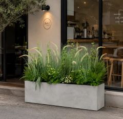Bồn cây giả trang trí văn phòng BC01