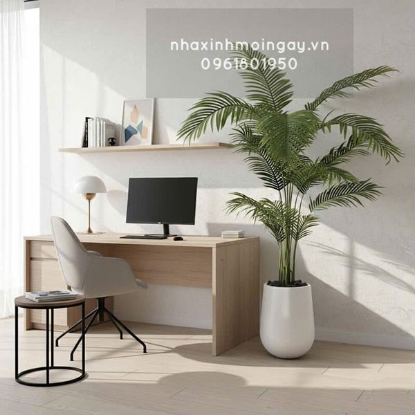 Cây dừa cảnh cao 2 mét kèm chậu