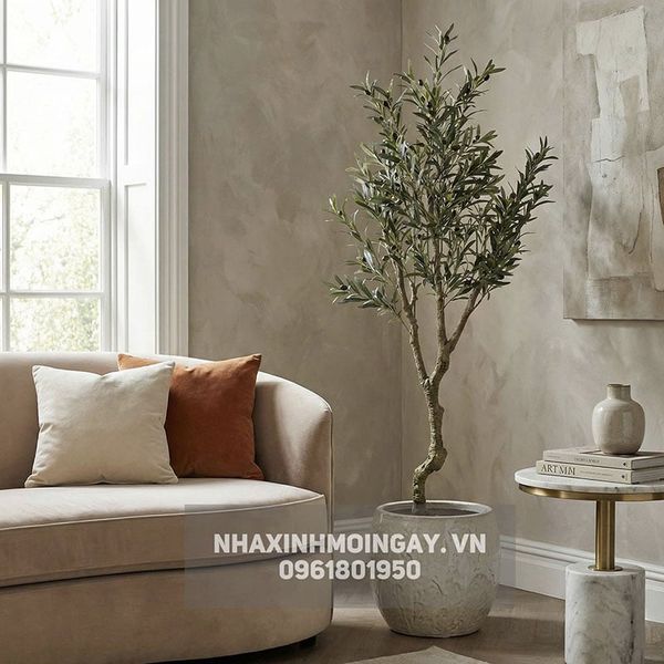 Cây Ô Liu Giả Thân Xoắn - Dáng Cổ Thụ Địa Trung Hải