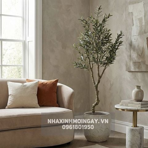 Cây Ô Liu Giả Thân Xoắn - Dáng Cổ Thụ Địa Trung Hải