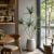 cây huyết dụ thân nhỏ decor quán cafe
