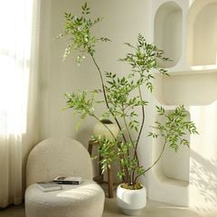 Cây Nandina giả trang trí