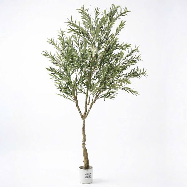 Cây ô liu giả cao 180 cm - thân nhựa tháo lắp linh hoạt