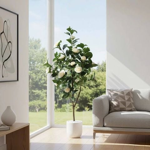 Cây hoa trà Nhật Bản trang trí