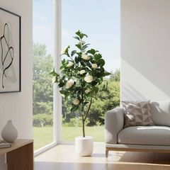 Cây hoa trà Nhật Bản trang trí