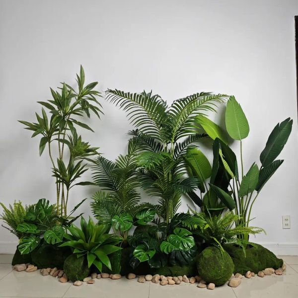 Tiểu cảnh phong cách nhiệt đới decor TC03