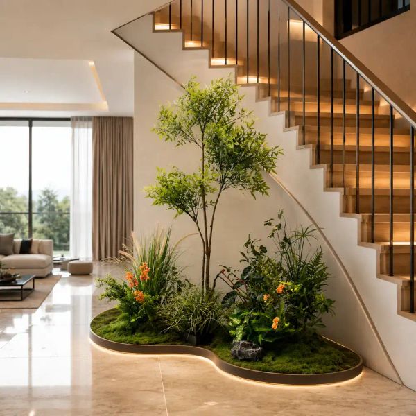 Tiểu cảnh nam thiên trúc giả trang trí TC02