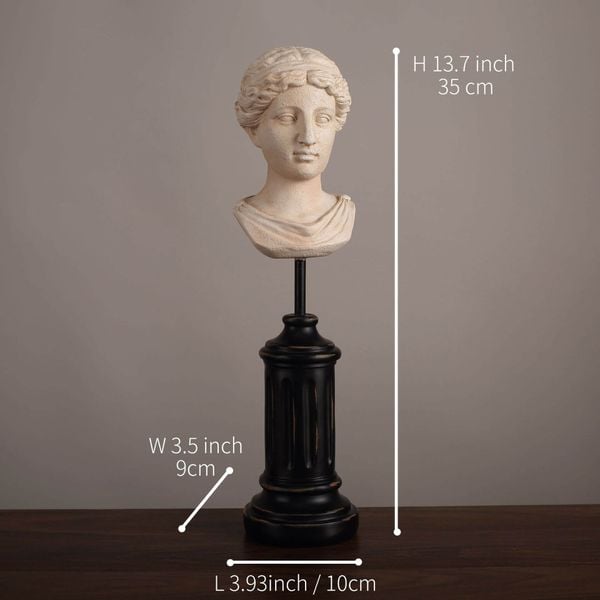 Tượng Hy Lạp bán thân trang trí