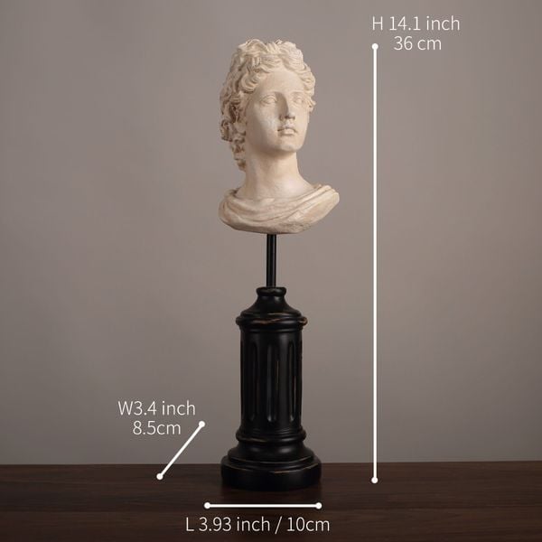 Tượng Hy Lạp bán thân trang trí