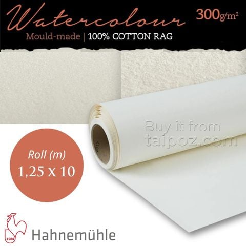 Giấy màu nước Hahnemuhle Watercolor 100% cotton 300gsm , khổ cuộn