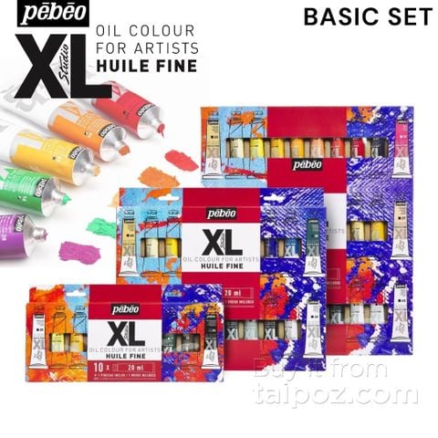 Màu sơn dầu Pebeo Fine Studio XL, bộ màu