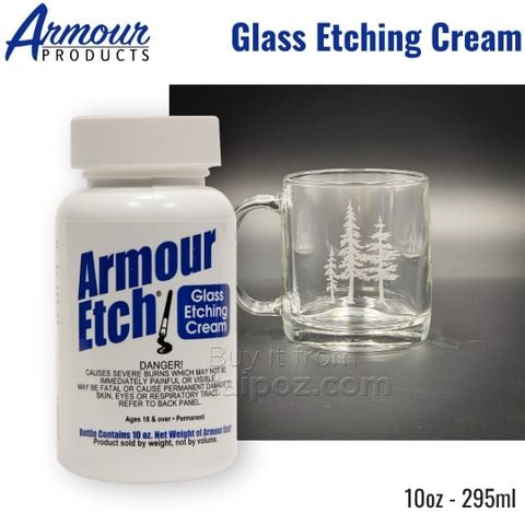Chất etching trên kính Armour Etching Cream