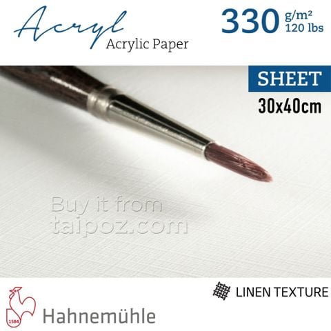 Giấy chuyên vẽ màu acrylic Hahnemuhle Acryl 330 gsm