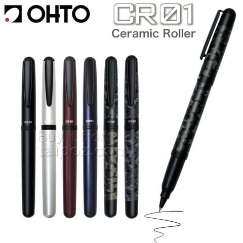 Bút bi ngòi gốm Ohto CR-01 Ceramic Roller Pen