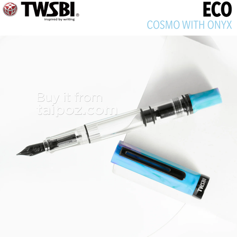 Bút máy TWSBI ECO Cosmos Blue with Onyx