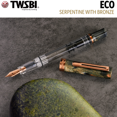 Bút máy TWSBI ECO Serpentine with Bronze