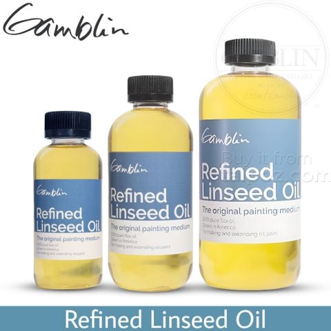Dầu lanh tinh chế Gamblin Refined Linseed Oil