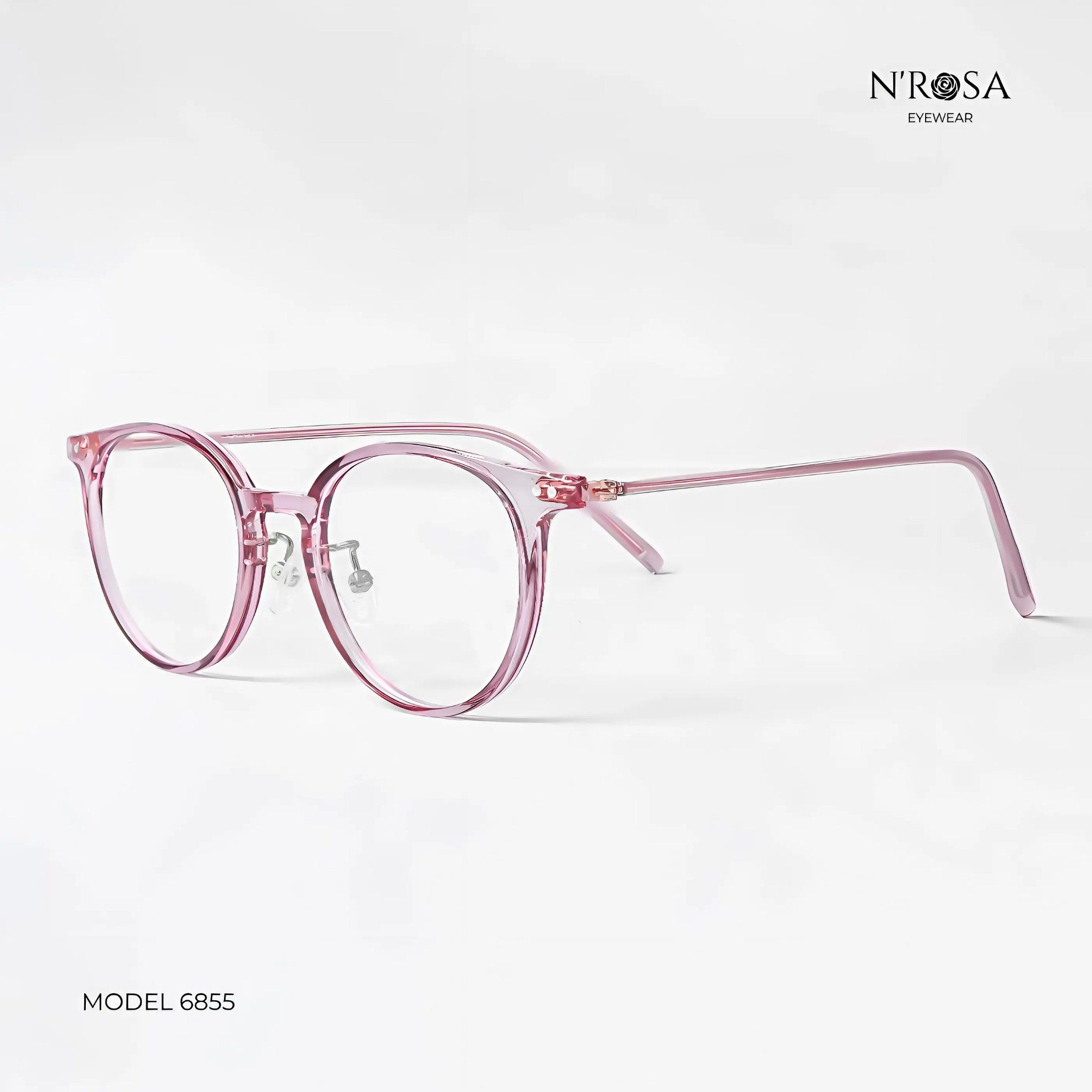  [Angel Eyes x N'ROSA] Gọng Kính Cận Nhựa Siêu Nhẹ, Dẻo Chống Gãy – Đa Dạng Form, Màu Sắc Trendy 