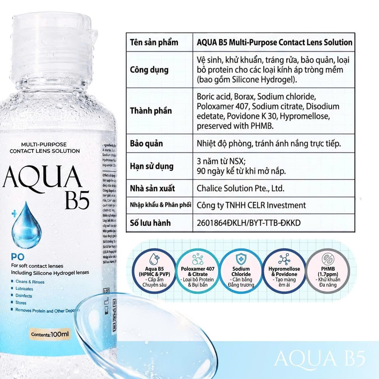  NƯỚC NGÂM LENS AQUA B5 