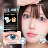  Lens xanh có độ cận N'Rosa Aquarius cho mắt thở cao cấp Angel Eyes phân phối | Độ cận 0-8 | Chất liệu MPC siêu ẩm 