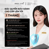  Lens xanh có độ cận N'Rosa Aquarius cho mắt thở cao cấp Angel Eyes phân phối | Độ cận 0-8 | Chất liệu MPC siêu ẩm 