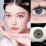  Lens xám áp tròng 1 ngày SCOPRIO - nhãn hiệu  Angel Eyes - Độ cận 0-8 - Dia 14.0mm 