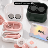  Máy rửa lens ANGEL EYES dùng pin và sạc, máy kính áp tròng sóng âm 