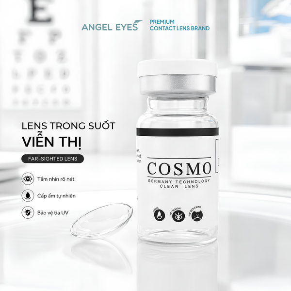  LENS TRONG SUỐT VIỄN THỊ COSMO CAO CẤP CỦA HÀN QUỐC CÓ ĐỘ TỪ +0.5 ĐẾN +6 ĐỘ 