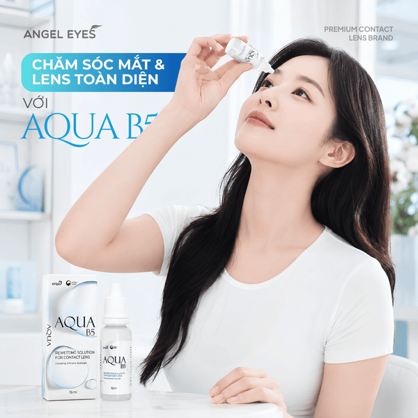  COMBO OF THE CONTACT LENS SOLUTION AND EYE DROP AQUA B5 