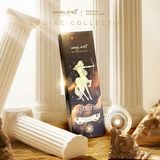  Angel Eyes Korea Brand SAGITTARIUS Natural Enlarging Brown Colored Daily Disposable Contact Lenses with Prescription (for Nearsightedness) - Diameter 14.5mm - Power 0-8 - Ultra-Moist 