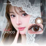  Angel Eyes brand Sweet Choco natural brown lens, diameter 14.2mm | Myopia 0-8 