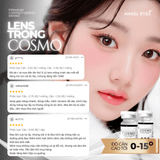  LENS TRONG SUỐT CẬN COSMO CAO CẤP CỦA HÀN QUỐC CÓ ĐỘ TỪ 0 - 15 ĐỘ 