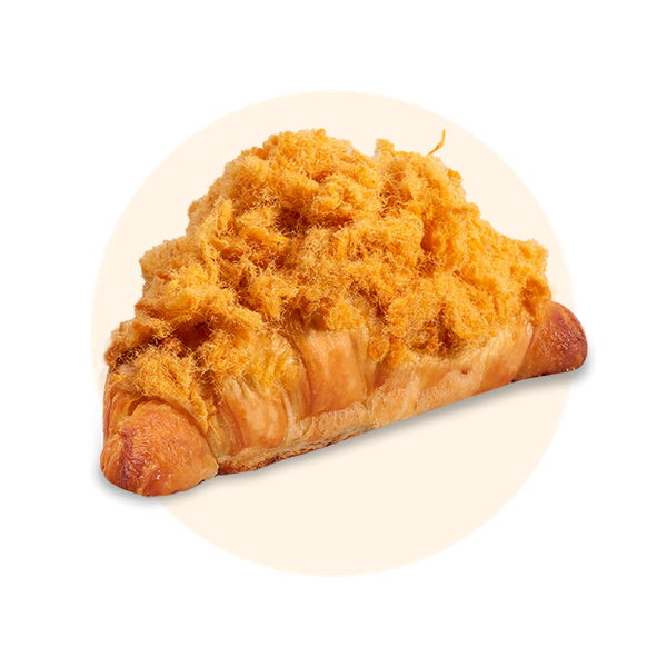 Croissant trứng muối