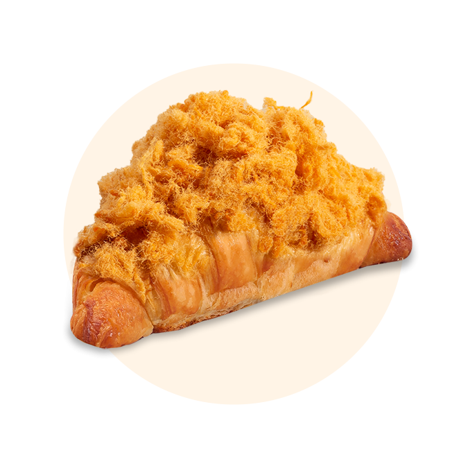 Croissant trứng muối