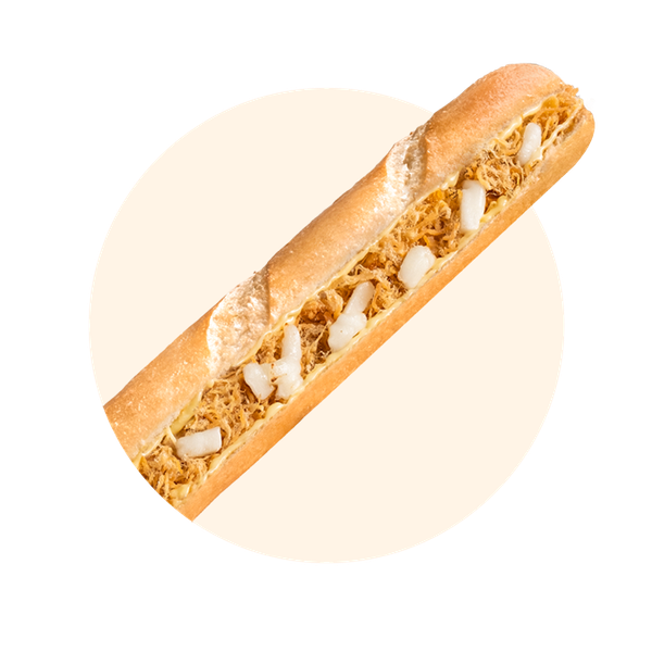 Bánh Mì Que Chà Bông Phô Mai Bơ Cay