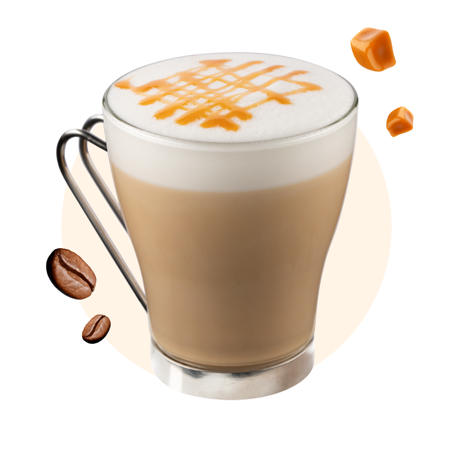 Caramel Macchiato Nóng