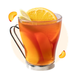 Trà Đào Cam Sả - Nóng