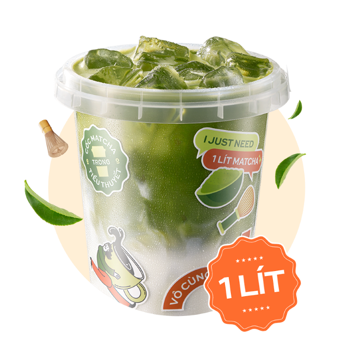 1 Lít Matcha Latte Tây Bắc