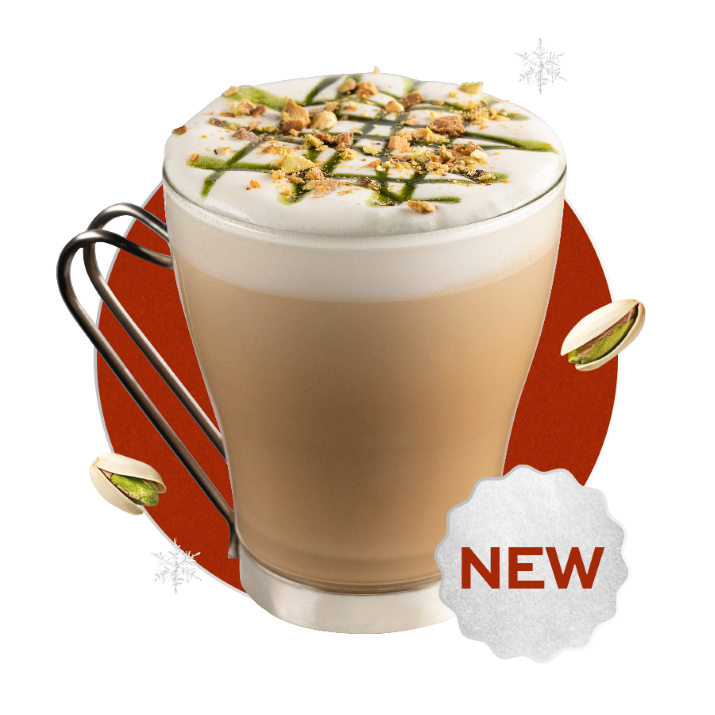 Pistachio Hot Latte